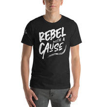 Load image into Gallery viewer, Rebel With A Cause Grunge- Unisex T-Shirt
