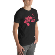 Load image into Gallery viewer, Rebel News Horn Logo- Unisex T-Shirt
