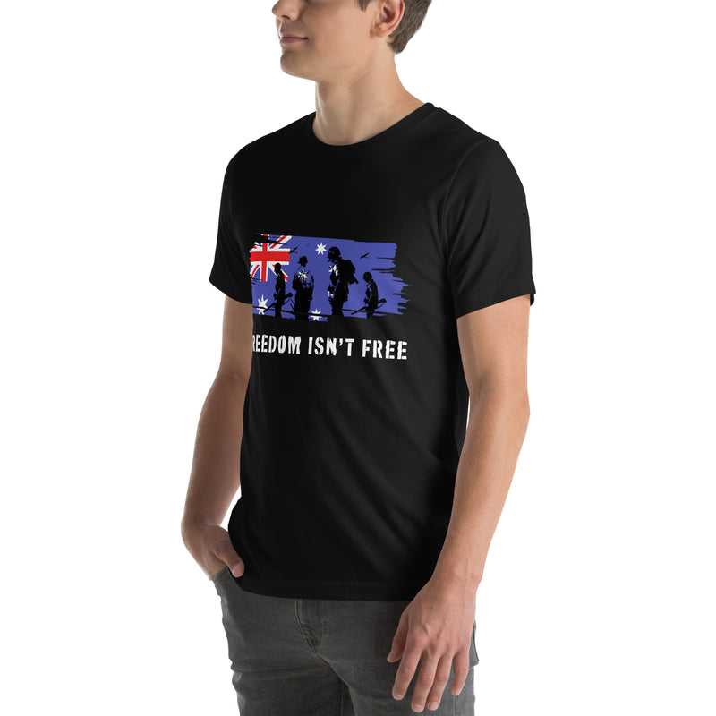 Load image into Gallery viewer, Freedom Isn&#39;t Free Unisex T-Shirt (Australia)
