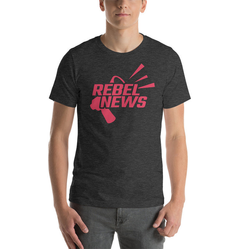 Load image into Gallery viewer, Rebel Bullhorn Logo Unisex T-Shirt

