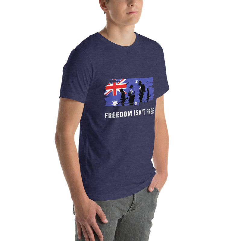 Load image into Gallery viewer, Freedom Isn&#39;t Free Unisex T-Shirt (Australia)
