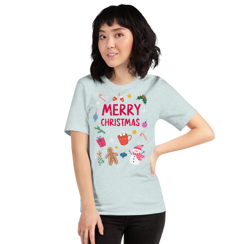 Load image into Gallery viewer, Whimsical Women&#39;s Christmas- Unisex T-Shirt
