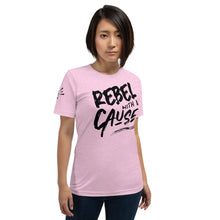 Load image into Gallery viewer, Rebel With A Cause Grunge- Unisex T-Shirt
