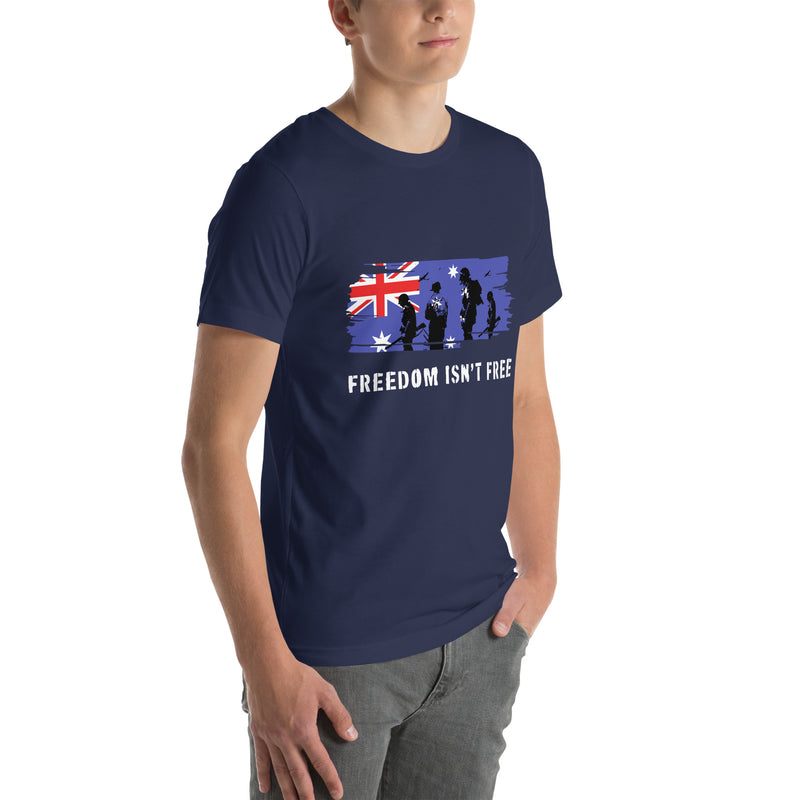 Load image into Gallery viewer, Freedom Isn&#39;t Free Unisex T-Shirt (Australia)
