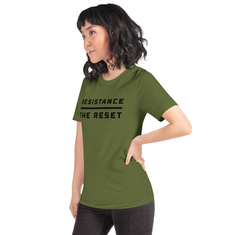 Load image into Gallery viewer, Resistance Over The Reset- Unisex T-Shirt
