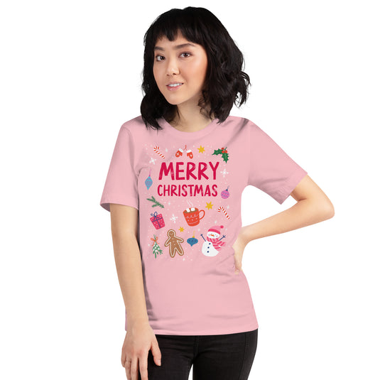 Whimsical Women's Christmas- Unisex T-Shirt