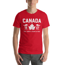 Load image into Gallery viewer, True North Strong and Free-Unisex T-Shirt
