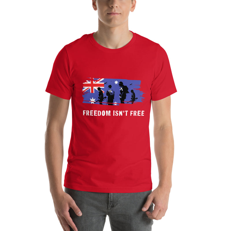 Load image into Gallery viewer, Freedom Isn&#39;t Free Unisex T-Shirt (Australia)
