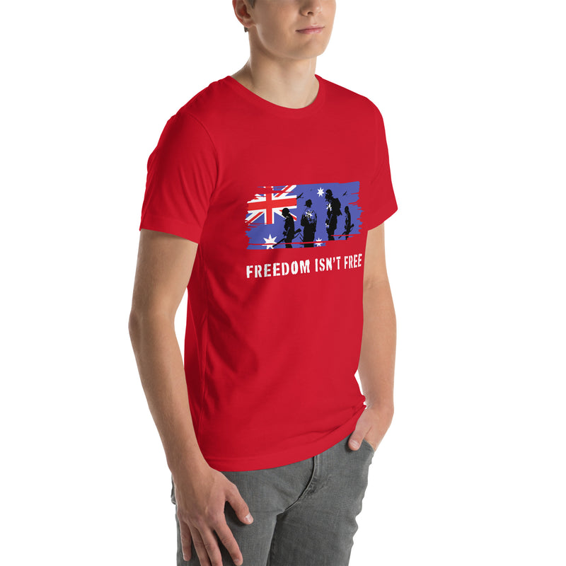 Load image into Gallery viewer, Freedom Isn&#39;t Free Unisex T-Shirt (Australia)
