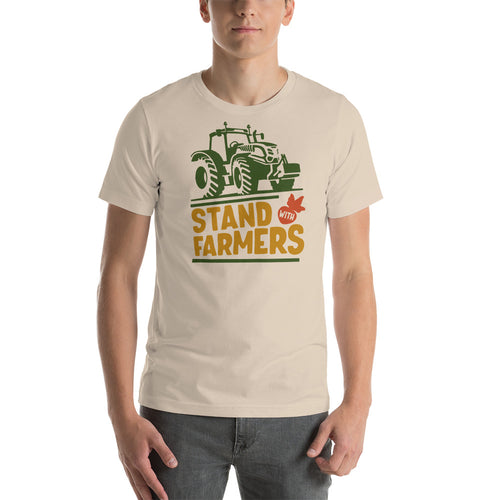 Stand with Farmers-Unisex T-Shirt