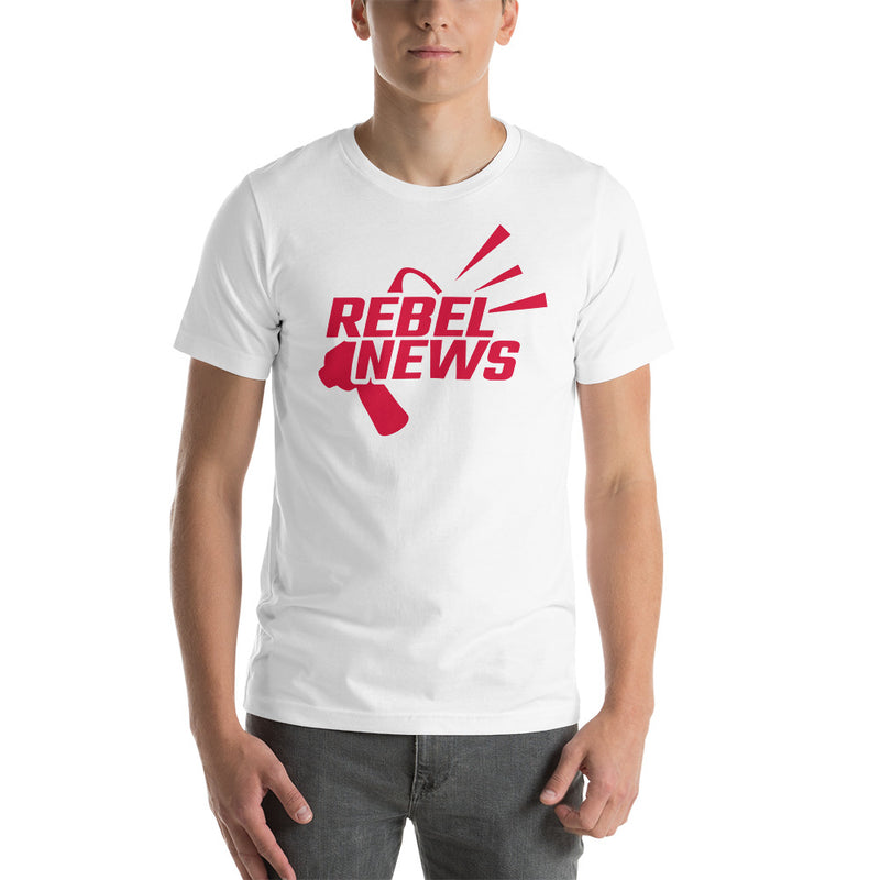 Load image into Gallery viewer, Rebel Bullhorn Logo Unisex T-Shirt
