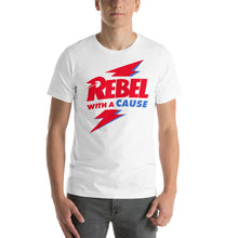 Load image into Gallery viewer, Rebel With A Cause Lightning- Unisex T-Shirt
