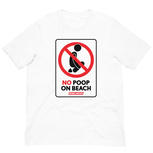 No Poop On Beach Unisex T-Shirt