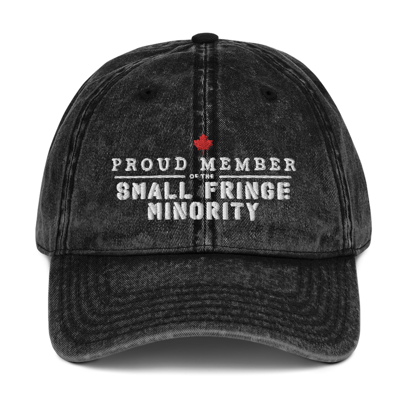Load image into Gallery viewer, Proud Member of the Small Fringe Minority Vintage Baseball Cap
