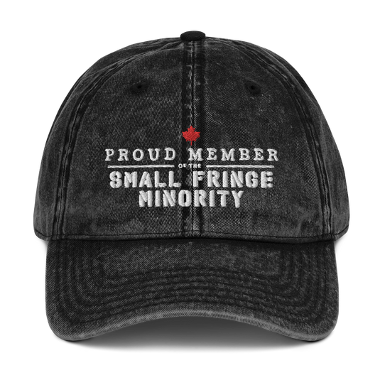 Proud Member of the Small Fringe Minority Vintage Baseball Cap