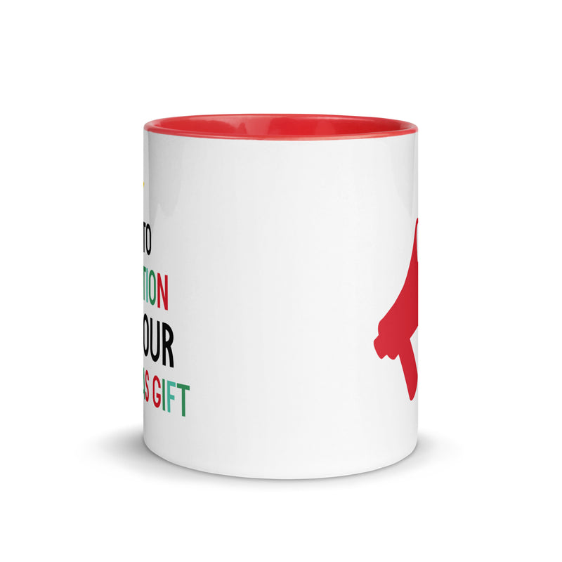 Load image into Gallery viewer, Due To Inflation I Am Your Christmas Gift Mug
