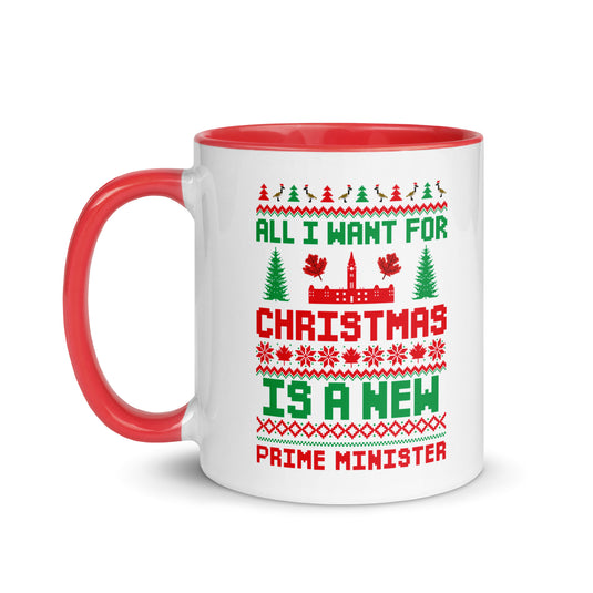 All I Want For Christmas Is A New Prime Minister Mug