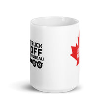 Load image into Gallery viewer, Truck Off Trudeau- White Glossy Mug
