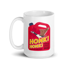 Load image into Gallery viewer, Honk! Honk! Jerrycan Goose- White Glossy Mug
