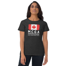 Load image into Gallery viewer, Make Canada Great Again- Women&#39;s Fitted T-Shirt
