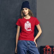 Load image into Gallery viewer, God Keep Our Land- Women&#39;s Fitted T-Shirt
