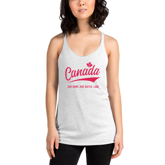 Canada Home and Native Land Women's Tank Top