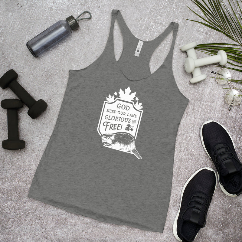 Load image into Gallery viewer, God Keep Our Land Women&#39;s Racerback Tank
