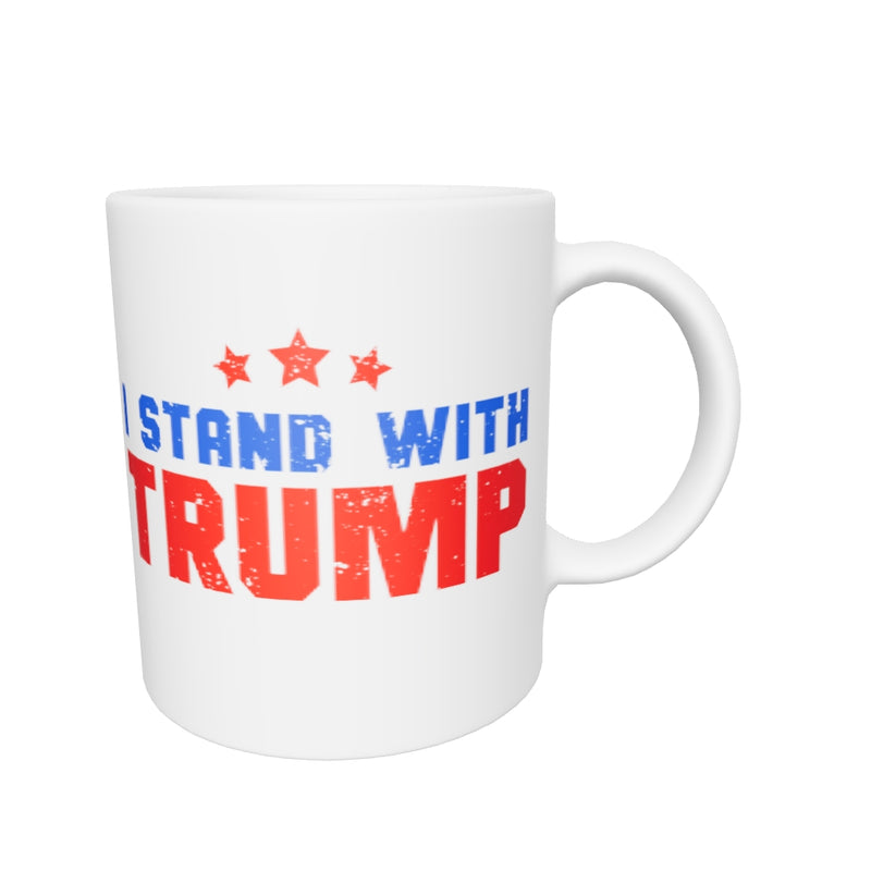Load 3D model into Gallery viewer, I Stand With Trump Mug
