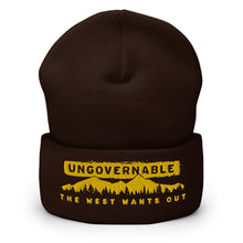 Load image into Gallery viewer, UNGOVERNABLE (Alberta Edition) - Cuffed Beanie
