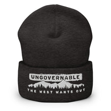 Load image into Gallery viewer, UNGOVERNABLE (Alberta Edition) - Cuffed Beanie
