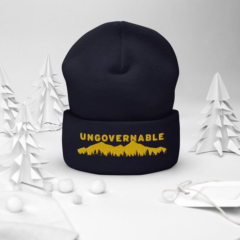 Load image into Gallery viewer, UNGOVERNABLE Cuffed Beanie
